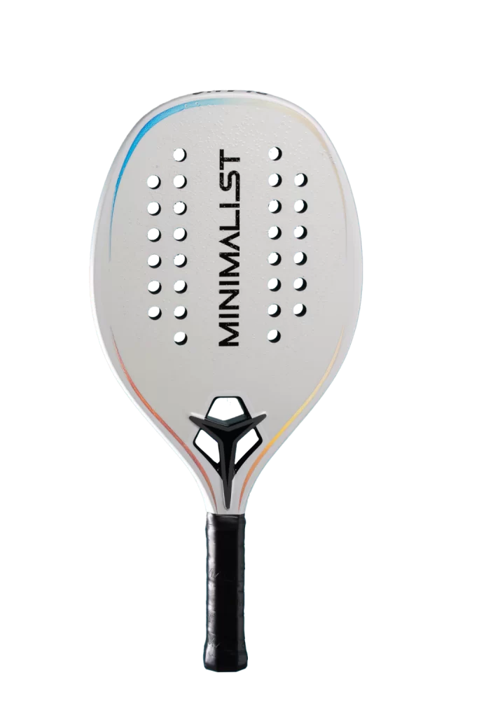 Raquete de beach tennis MINIMALIST BLANC 2024