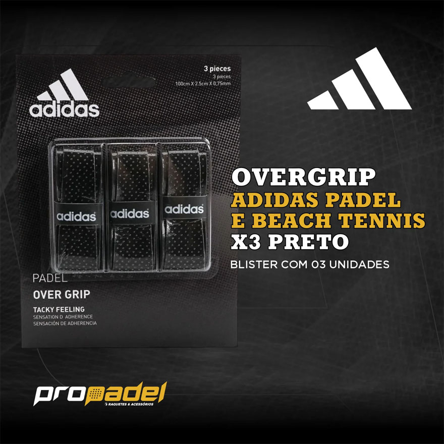 Overgrip Adidas Padel e Beach Tennis X3