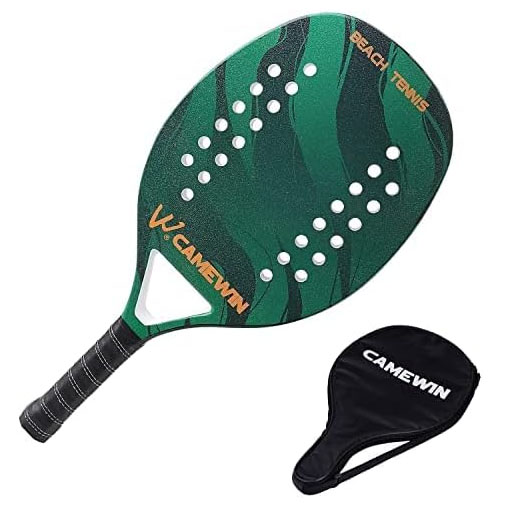 Raquete Verde Para Beach Tennis Profissional Camewin