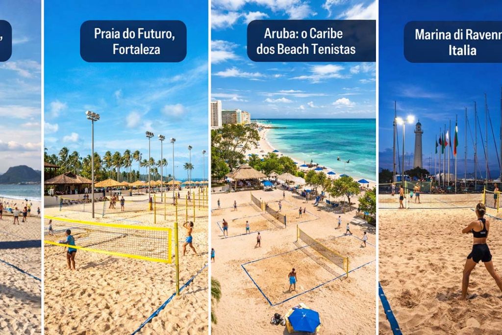 Beach tennis e turismo - Os melhores lugares para jogar